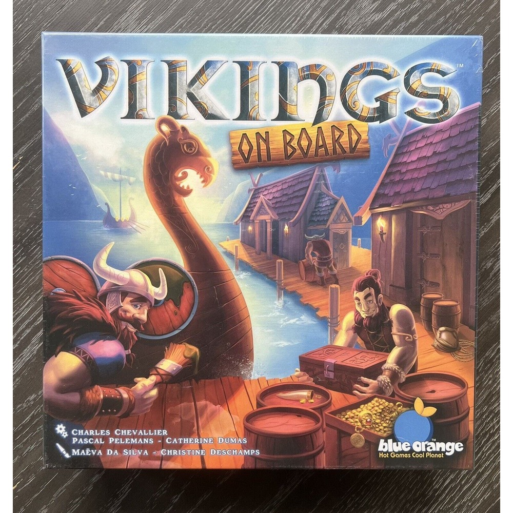 Vikings On Board 2016 Blue Orange Board Game, New and Sealed